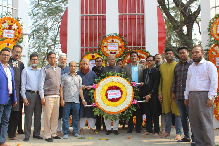 রুয়েটে বিনম্র শ্রদ্ধায় মহান শহীদ দিবস ও আর্ন্তজাতিক মাতৃভাষা দিবস পালিত