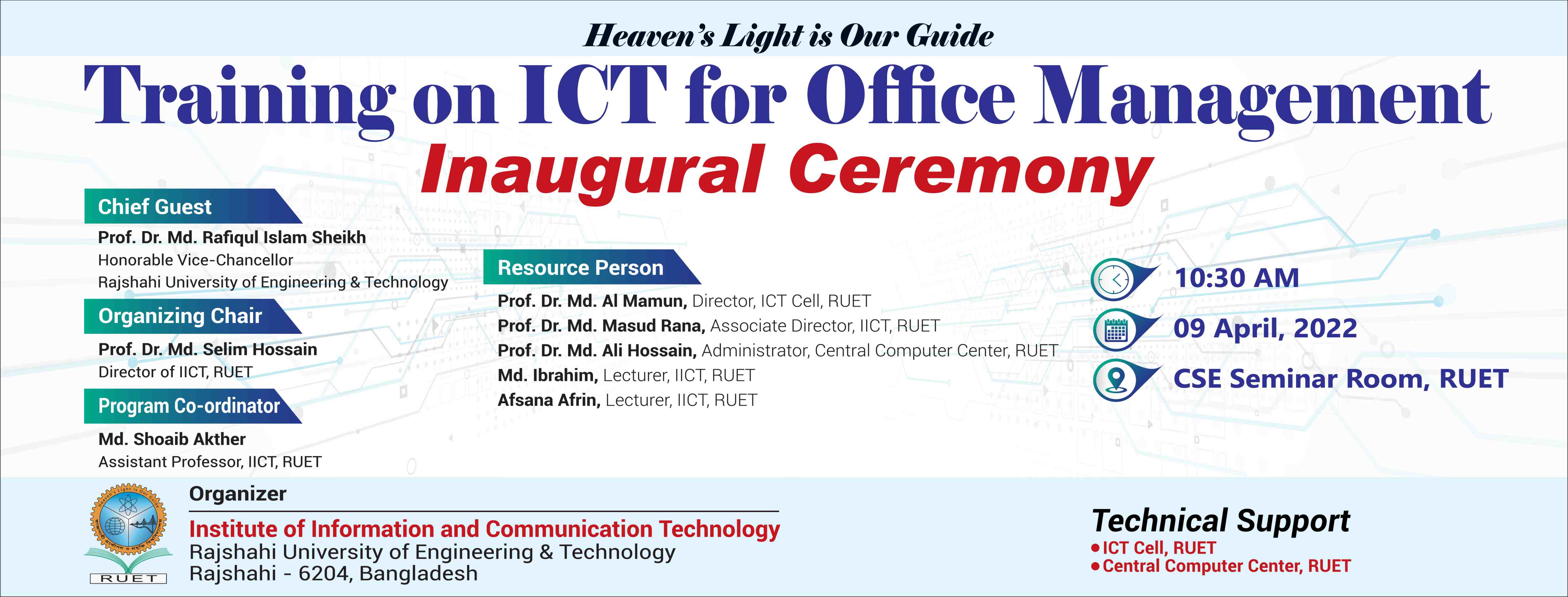Training on ICT for Office Management-2022