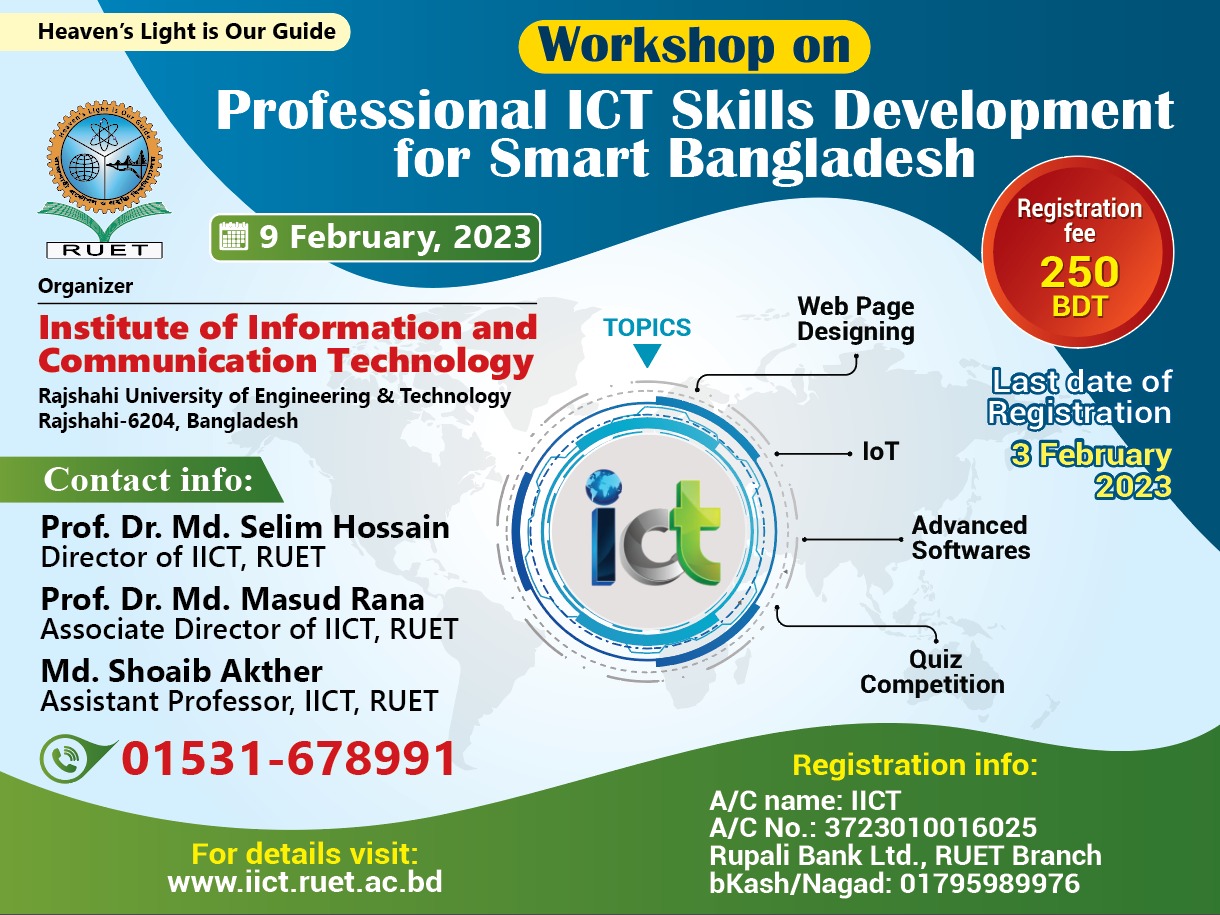 Workshop on ICT Skills Development-2023